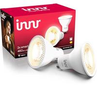 Innr Zigbee GU10 Smart Bulb, Works with Hue* and Alexa (Bridge Required), Warm White, GU10 LED Spot, Dimmable, 460 Lumen, 2-Pack