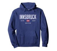 Innsbruck Austria Field/Innsbruck Österreich Pullover Hoodie