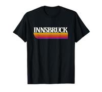 Innsbruck Austria Retro Graphic T-Shirt