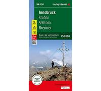 Innsbruck - Stbai, Sellrain, Brenner - Hiking, Cycling and Leisure Map