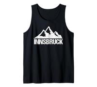 Innsbruck Travel Souvenir Design Tyrol Austria Mountain Tank Top