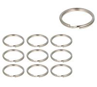 INNSPIRO Double Ring for Silver Metal Key Ring diam. 25 mm. (22 mm.) 10u.