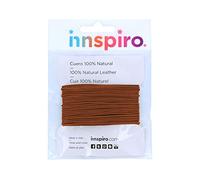 INNSPIRO Natural Orange Leather Cord 2 mm 5 m.
