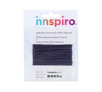 INNSPIRO Purple Fine Waxed Cotton Cord, 2 mm, 5 m.