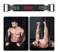 INNSTAR Adjustable Bench Press Device,Push up Resistance Bands, Chest Builder Workout Equipment for Home Gym Exercise,Fitness Workout,Travel Training (Black-200LB)