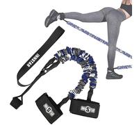 INNSTAR Booty Resistance Band Glute Cord Cable Machine for Hip Home Workout Cable Kickbacks with Instructions & Carry Bag 70 LBS
