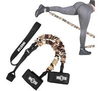 INNSTAR Booty Resistance Band Glute Cord Cable Machine for Hip Home Workout Cable Kickbacks with Instructions & Carry Bag 100 LBS