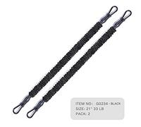 INNSTAR Resistance Bands Accessories Exercise Bands Attachment,Fitness Handles, Workout Bar for Home Gym Workout Full Body Workout (Squat Band Black (33 LBS)-21.6")