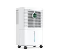 Innvitop 12L/Day Dehumidifiers for Home Damp with Digital Humidity Display, 24H Timer, Continuous Drainage Dehumidifiers for Drying Clothes Bedroom Basement
