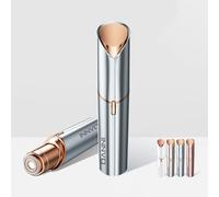 INNVO Facial Hair Remover for Women Ladies Upper Lip Hair Removal Electric Face Shaver with Rechargeable Battery Brush (Blue)