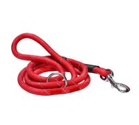 Inny Dog Leash 150 cm with Adjustable Collar 45cm in Durable Rope, Red