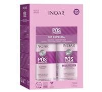 Inoar Duo POS Progress Shampoo and Conditioner Kit, 250 Mililiters