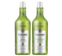 Inoar Resistance Bambu Shampoo + Conditioner Hair Repair Kit 1L