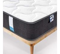 Inofia Double Mattresses,22cm Pocket Springs Memory Foam Mattress with Breathable Fabric,7-Zone Support System Bed in a Box