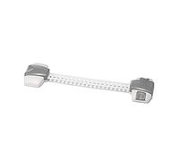 INOFIX 66510 Adjustable Multi-Purpose Safety Lock, White, 56 x 210 x 14 mm,