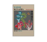 INOHV Yayoi Kusama Polka Dot Art Painting Artistic Bedroom 24 x 36 inches (60 x 90 cm)