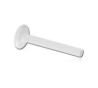 Inoki - Bioflex 1.2mm micro labret for clip-on elements - Wire 1.2 mm, In. length 5 mm, Tray 4 mm