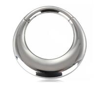Inoki - Crescent steel clicker ring - Wire thickness 1.2 mm, Diameter 8 mm