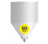 Inokraft 50 Pack of Paint Strainers with Fine 180 Micron Filter Tips - Premium "Pure Blue" Ultra-Flow Blue Nylon Mesh - Cone Paint Filter Screen