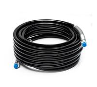 InoKraft Airless Super Flexible Whip Hose 1/4 In x 50 ft, airless paint spray hose, for use with Airless Paint Sprayers MaXpray M1 & M3, Compatible with universal Paint Sprayers