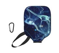 InOmak 3D Brain Cell Neuron Neurology, Sport Pickleball Paddle Cover, Pickleball Paddle Case Fits Most Standard Paddle Shapes and Sizes