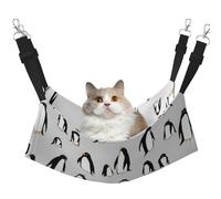 InOmak A Plethora Of Penguins,Cat Hanging Hammock Soft Double Sided Hanging Bed for Small Dogs Pet,M