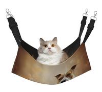 InOmak American Staffordshire Terrier Printing,Cat Hanging Hammock Soft Double Sided Hanging Bed for Small Dogs Pet,L