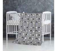 InOmak Australian Shepherd Blue Merle Dog Simple Grey,Soft Blanket Warm Anti-Pilling Flannel Plush Throw Blanket 76 X 127 cm
