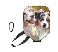 InOmak Australian Shepherdch, Sport Pickleball Paddle Cover, Pickleball Paddle Case Fits Most Standard Paddle Shapes and Sizes
