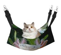 InOmak Axolotl,Cat Hanging Hammock Soft Double Sided Hanging Bed for Small Dogs Pet,L