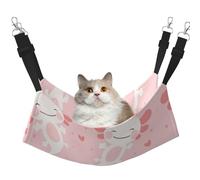 InOmak Axolotl Fish Pattern,Cat Hanging Hammock Soft Double Sided Hanging Bed for Small Dogs Pet,M