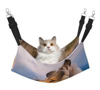 InOmak Beautiful Rough Collie,Cat Hanging Hammock Soft Double Sided Hanging Bed for Small Dogs Pet,L
