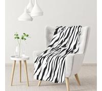 InOmak Bengal Tiger Texture,Soft Blanket Warm Anti-Pilling Flannel Plush Throw Blanket 76 X 102 cm