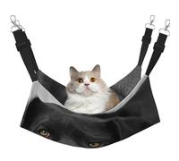 InOmak Black Lab Labrador Dog Puppy Cute Dog,Cat Hanging Hammock Soft Double Sided Hanging Bed for Small Dogs Pet,L