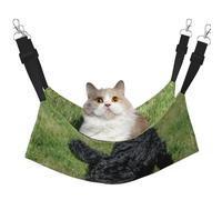 InOmak Black Standard Poodle,Cat Hanging Hammock Soft Double Sided Hanging Bed for Small Dogs Pet,L