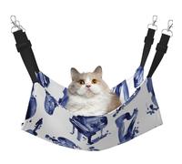 InOmak Blues Saxophone Piano Cello Bass,Cat Hanging Hammock Soft Double Sided Hanging Bed for Small Dogs Pet,M