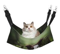 InOmak Border Collie Stone Sweet Brown Dogs Pets,Cat Hanging Hammock Soft Double Sided Hanging Bed for Small Dogs Pet,L