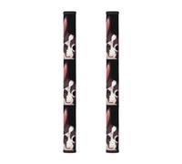 InOmak Boston Terrier Nature, 2Pcs Refrigerator Door Handle Covers for Microwave Dishwasher Oven