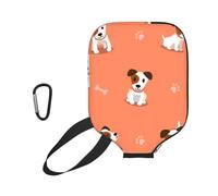 InOmak Cartoon Jack Russell Terrier, Sport Pickleball Paddle Cover, Pickleball Paddle Case Fits Most Standard Paddle Shapes and Sizes