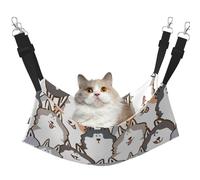 InOmak Cartoon Siberian Husky Dog,Cat Hanging Hammock Soft Double Sided Hanging Bed for Small Dogs Pet,M