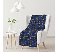 InOmak Chemistry Experiment,Soft Blanket Warm Anti-Pilling Flannel Plush Throw Blanket 76 X 102 cm