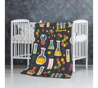 InOmak Chemistry Science,Soft Blanket Warm Anti-Pilling Flannel Plush Throw Blanket 76 X 127 cm
