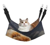InOmak Chow Dog Vintage,Cat Hanging Hammock Soft Double Sided Hanging Bed for Small Dogs Pet,L