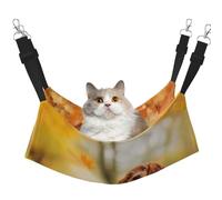 InOmak Cocker Spaniel Autumn Park Brown Spaniel Dogs,Cat Hanging Hammock Soft Double Sided Hanging Bed for Small Dogs Pet,L