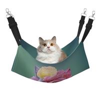 InOmak Colorful Rose Romance Petals Plant,Cat Hanging Hammock Soft Double Sided Hanging Bed for Small Dogs Pet,M