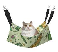 InOmak Corn Peas Pod Beans Pod Caper,Cat Hanging Hammock Soft Double Sided Hanging Bed for Small Dogs Pet,M