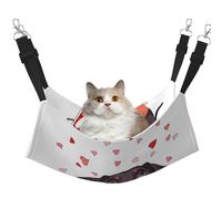 InOmak Cute Dachshund Dog Pattern,Cat Hanging Hammock Soft Double Sided Hanging Bed for Small Dogs Pet,L