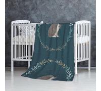 InOmak Cute Little Hedgehog,Soft Blanket Warm Anti-Pilling Flannel Plush Throw Blanket 76 X 127 cm