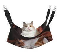 InOmak English Bulldogs Muzzle Pets Sleeping Dogs,Cat Hanging Hammock Soft Double Sided Hanging Bed for Small Dogs Pet,L