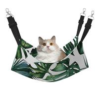 InOmak Flourishing Palm Leaves,Cat Hanging Hammock Soft Double Sided Hanging Bed for Small Dogs Pet,L